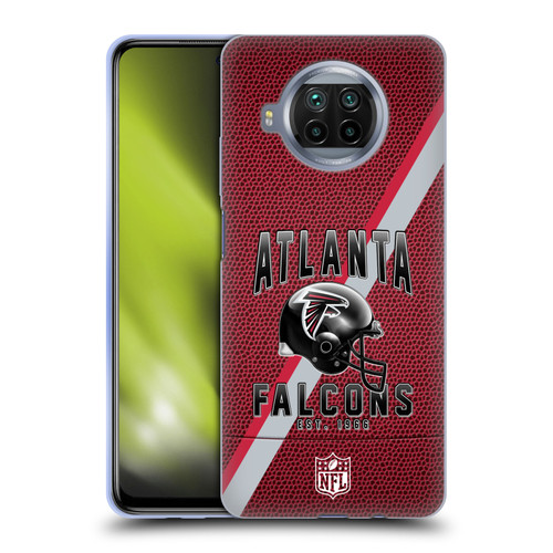 NFL Atlanta Falcons Logo Art Football Stripes Soft Gel Case for Xiaomi Mi 10T Lite 5G