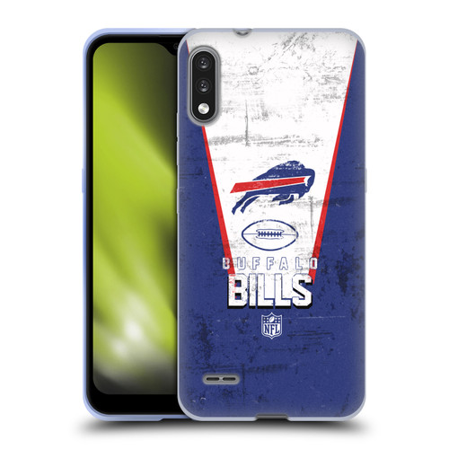 NFL Buffalo Bills Logo Art Banner Soft Gel Case for LG K22