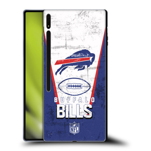 NFL Buffalo Bills Logo Art Banner Soft Gel Case for Samsung Galaxy Tab S8 Ultra