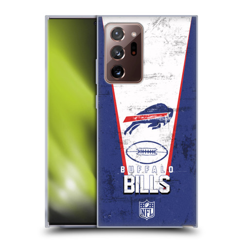 NFL Buffalo Bills Logo Art Banner Soft Gel Case for Samsung Galaxy Note20 Ultra / 5G