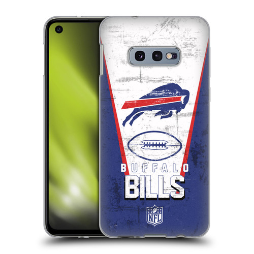 NFL Buffalo Bills Logo Art Banner Soft Gel Case for Samsung Galaxy S10e