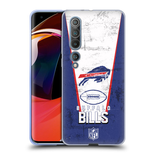 NFL Buffalo Bills Logo Art Banner Soft Gel Case for Xiaomi Mi 10 5G / Mi 10 Pro 5G