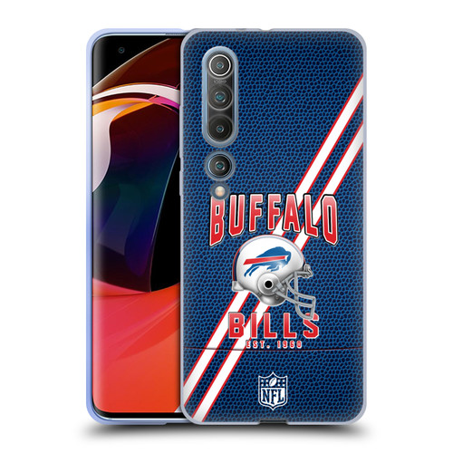 NFL Buffalo Bills Logo Art Football Stripes Soft Gel Case for Xiaomi Mi 10 5G / Mi 10 Pro 5G