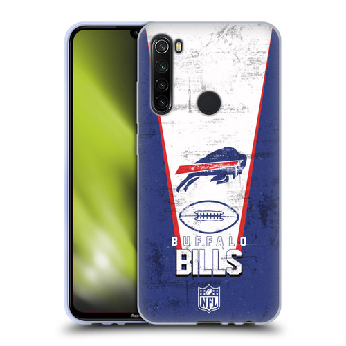 NFL Buffalo Bills Logo Art Banner Soft Gel Case for Xiaomi Redmi Note 8T