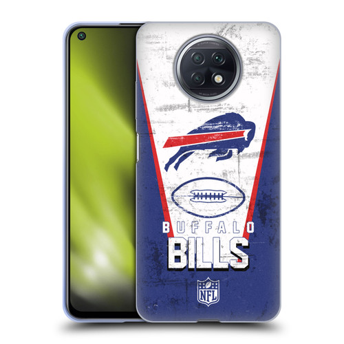 NFL Buffalo Bills Logo Art Banner Soft Gel Case for Xiaomi Redmi Note 9T 5G