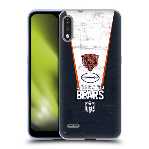 NFL Chicago Bears Logo Art Banner Soft Gel Case for LG K22