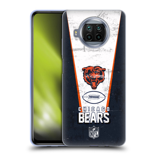 NFL Chicago Bears Logo Art Banner Soft Gel Case for Xiaomi Mi 10T Lite 5G