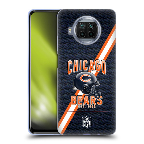 NFL Chicago Bears Logo Art Football Stripes Soft Gel Case for Xiaomi Mi 10T Lite 5G