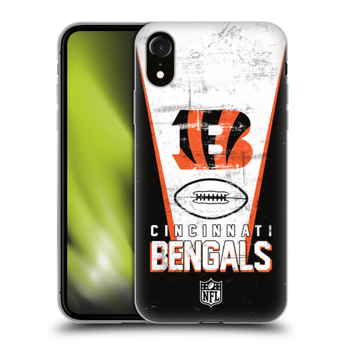 NFL Cincinnati Bengals Logo Art Banner Soft Gel Case for Apple iPhone XR NFL Cincinnati Bengals Logo Art Banner Soft Gel Case for Apple iPhone XR