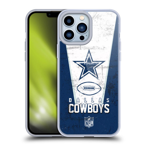 NFL Dallas Cowboys Logo Art Banner Soft Gel Case for Apple iPhone 13 Pro Max