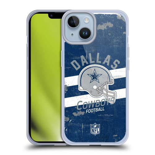 NFL Dallas Cowboys Logo Art Helmet Distressed Soft Gel Case for Apple iPhone 14 NFL Dallas Cowboys Logo Art Helmet Distressed Soft Gel Case for Apple iPhone 14