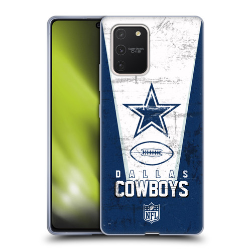 NFL Dallas Cowboys Logo Art Banner Soft Gel Case for Samsung Galaxy S10 Lite