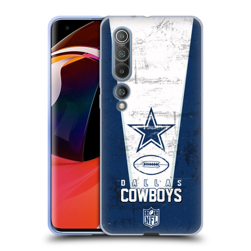 NFL Dallas Cowboys Logo Art Banner Soft Gel Case for Xiaomi Mi 10 5G / Mi 10 Pro 5G