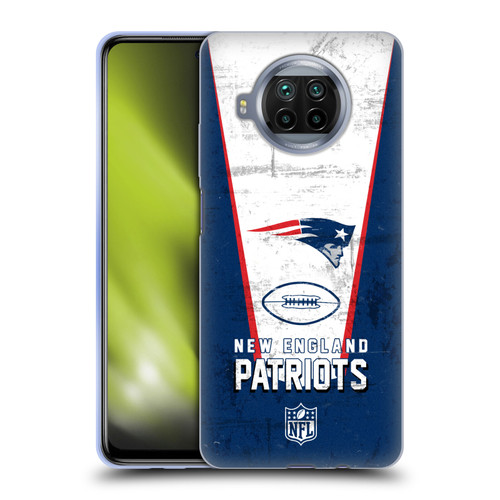 NFL New England Patriots Logo Art Banner Soft Gel Case for Xiaomi Mi 10T Lite 5G