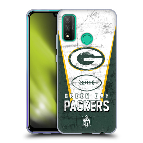 NFL Green Bay Packers Logo Art Banner Soft Gel Case for Huawei P Smart (2020)