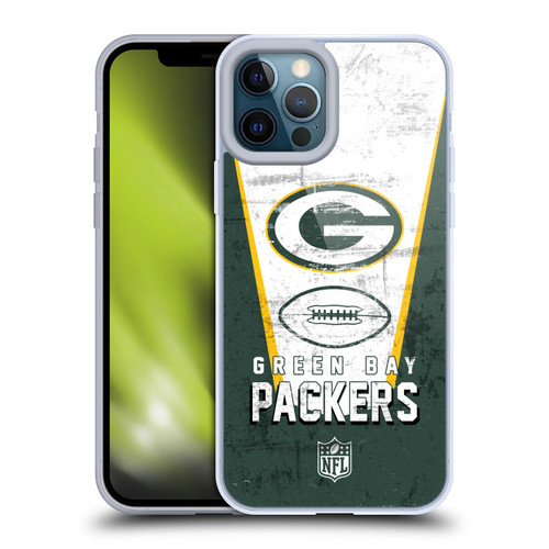 NFL Green Bay Packers Logo Art Banner Soft Gel Case for Apple iPhone 12 Pro Max