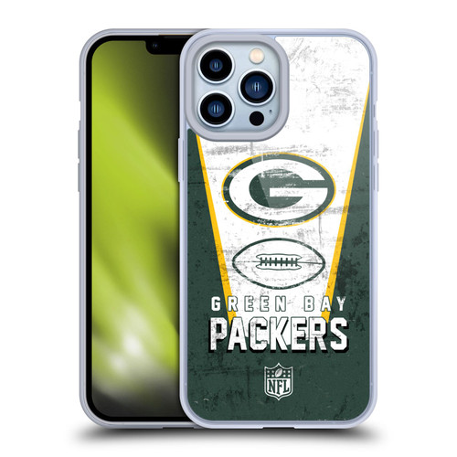 NFL Green Bay Packers Logo Art Banner Soft Gel Case for Apple iPhone 13 Pro Max