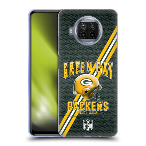 NFL Green Bay Packers Logo Art Football Stripes Soft Gel Case for Xiaomi Mi 10T Lite 5G