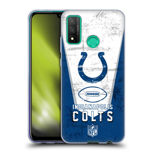 NFL Indianapolis Colts Logo Art Banner Soft Gel Case for Huawei P Smart (2020)