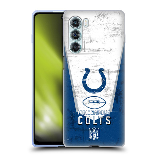 NFL Indianapolis Colts Logo Art Banner Soft Gel Case for Motorola Edge S30 / Moto G200 5G
