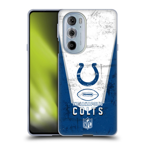 NFL Indianapolis Colts Logo Art Banner Soft Gel Case for Motorola Edge X30