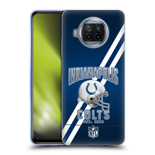 NFL Indianapolis Colts Logo Art Football Stripes Soft Gel Case for Xiaomi Mi 10T Lite 5G