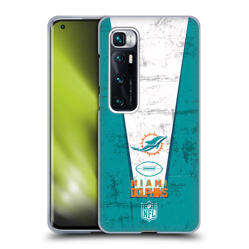 NFL Miami Dolphins Logo Art Banner Soft Gel Case for Xiaomi Mi 10 Ultra 5G