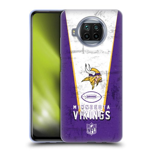 NFL Minnesota Vikings Logo Art Banner Soft Gel Case for Xiaomi Mi 10T Lite 5G