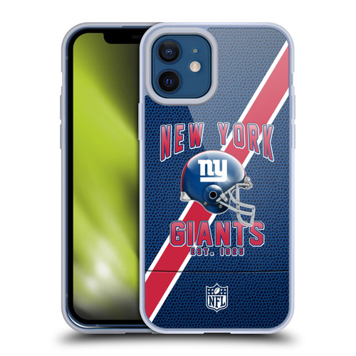 NFL New York Giants Logo Art Football Stripes Soft Gel Case for Apple iPhone 12 / iPhone 12 Pro NFL New York Giants Logo Art Football Stripes Soft Gel Case for Apple iPhone 12 / iPhone 12 Pro