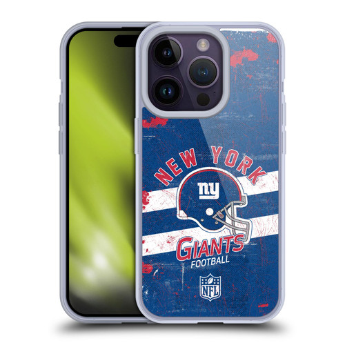 NFL New York Giants Logo Art Helmet Distressed Soft Gel Case for Apple iPhone 14 Pro NFL New York Giants Logo Art Helmet Distressed Soft Gel Case for Apple iPhone 14 Pro