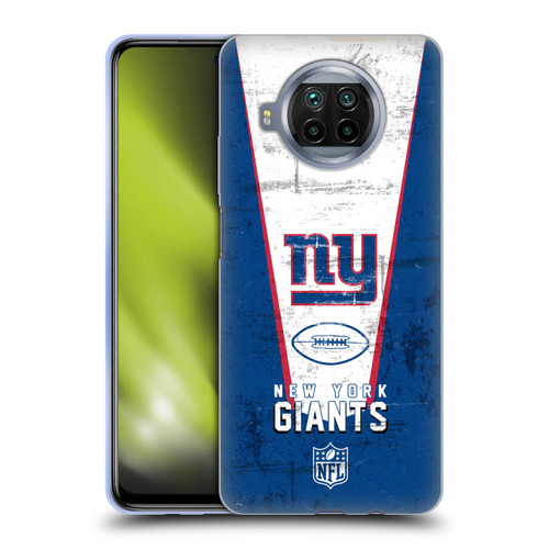 NFL New York Giants Logo Art Banner Soft Gel Case for Xiaomi Mi 10T Lite 5G