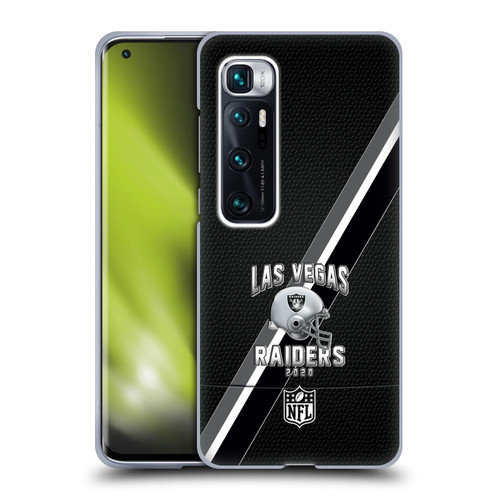 NFL Las Vegas Raiders Logo Art Football Stripes 100th Soft Gel Case for Xiaomi Mi 10 Ultra 5G