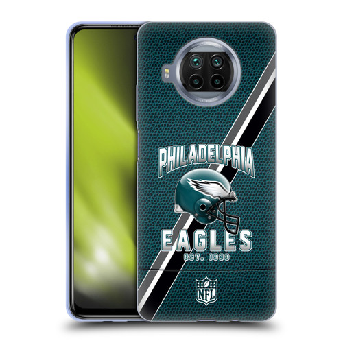 NFL Philadelphia Eagles Logo Art Football Stripes Soft Gel Case for Xiaomi Mi 10T Lite 5G