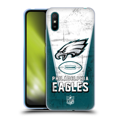 NFL Philadelphia Eagles Logo Art Banner Soft Gel Case for Xiaomi Redmi 9A / Redmi 9AT