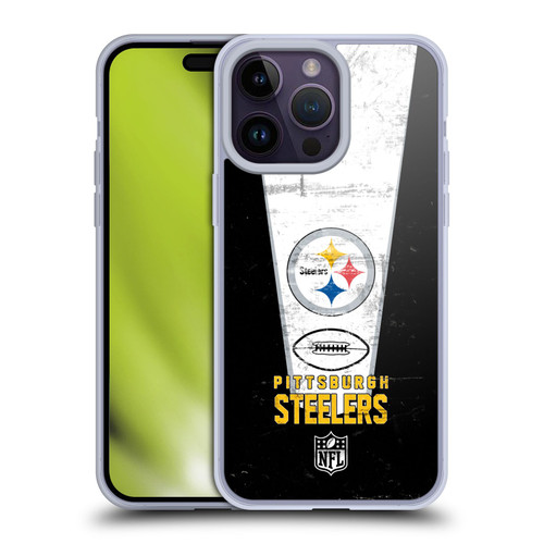 NFL Pittsburgh Steelers Logo Art Banner Soft Gel Case for Apple iPhone 14 Pro Max