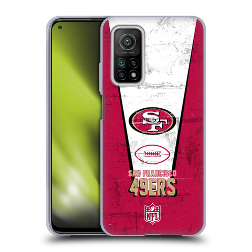 NFL San Francisco 49ers Logo Art Banner Soft Gel Case for Xiaomi Mi 10T 5G