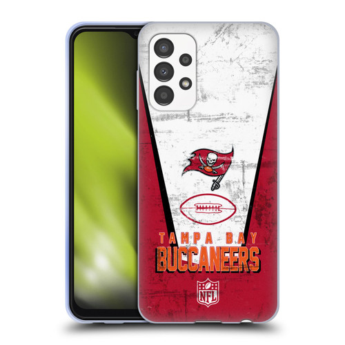 NFL Tampa Bay Buccaneers Logo Art Banner Soft Gel Case for Samsung Galaxy A13 (2022)