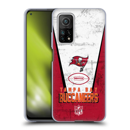 NFL Tampa Bay Buccaneers Logo Art Banner Soft Gel Case for Xiaomi Mi 10T 5G