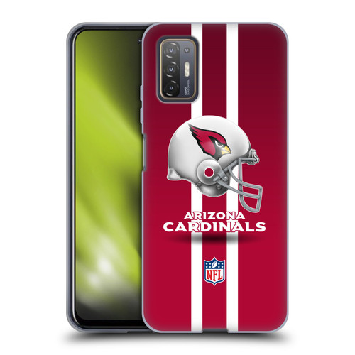 NFL Arizona Cardinals Logo Helmet Soft Gel Case for HTC Desire 21 Pro 5G