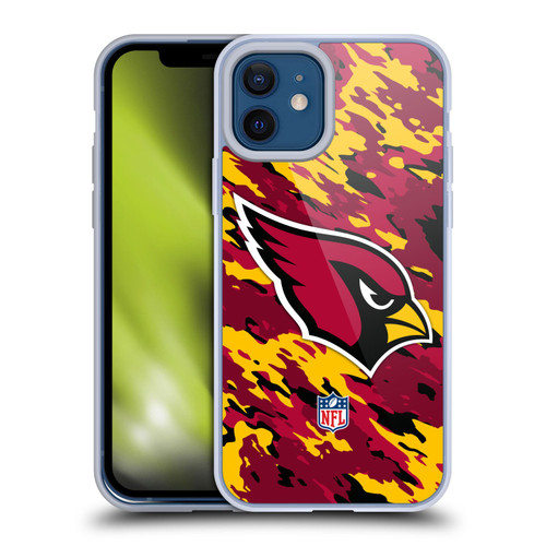 NFL Arizona Cardinals Logo Camou Soft Gel Case for Apple iPhone 12 / iPhone 12 Pro