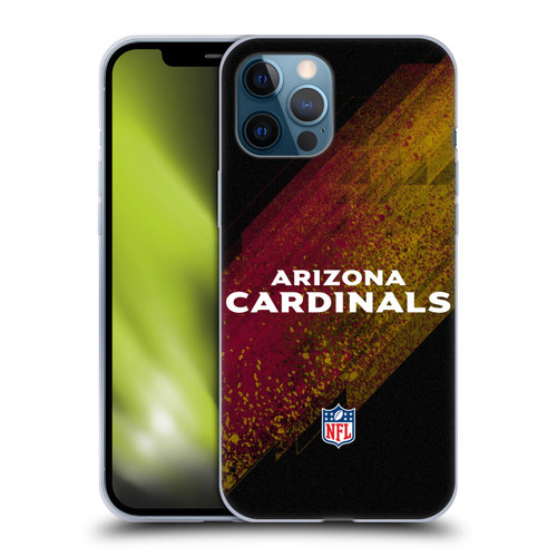 NFL Arizona Cardinals Logo Blur Soft Gel Case for Apple iPhone 12 Pro Max