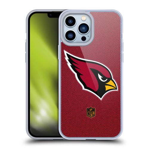 NFL Arizona Cardinals Logo Football Soft Gel Case for Apple iPhone 13 Pro Max