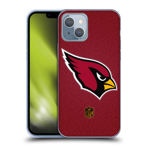 NFL Arizona Cardinals Logo Football Soft Gel Case for Apple iPhone 14