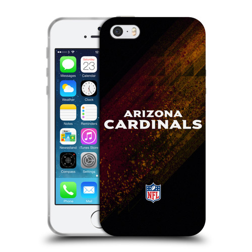 NFL Arizona Cardinals Logo Blur Soft Gel Case for Apple iPhone 5 / 5s / iPhone SE 2016