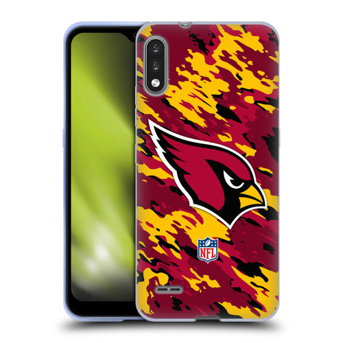 NFL Arizona Cardinals Logo Camou Soft Gel Case for LG K22