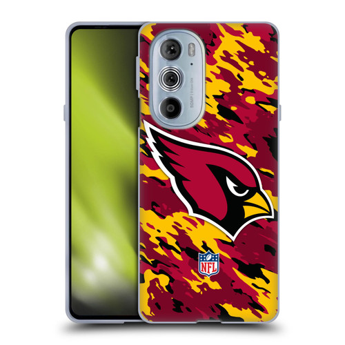 NFL Arizona Cardinals Logo Camou Soft Gel Case for Motorola Edge X30