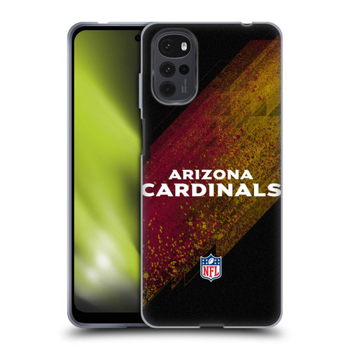 NFL Arizona Cardinals Logo Blur Soft Gel Case for Motorola Moto G22