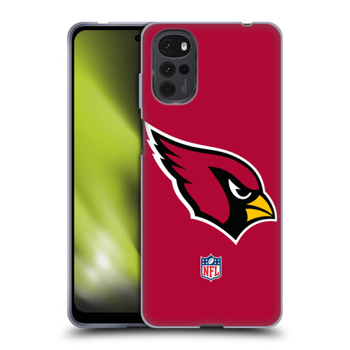 NFL Arizona Cardinals Logo Plain Soft Gel Case for Motorola Moto G22