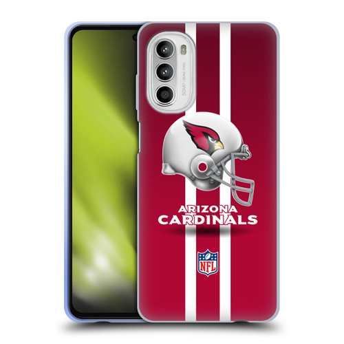 NFL Arizona Cardinals Logo Helmet Soft Gel Case for Motorola Moto G52