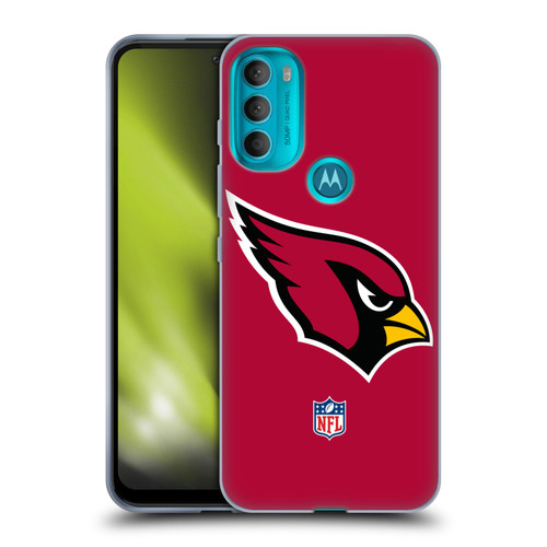 NFL Arizona Cardinals Logo Plain Soft Gel Case for Motorola Moto G71 5G